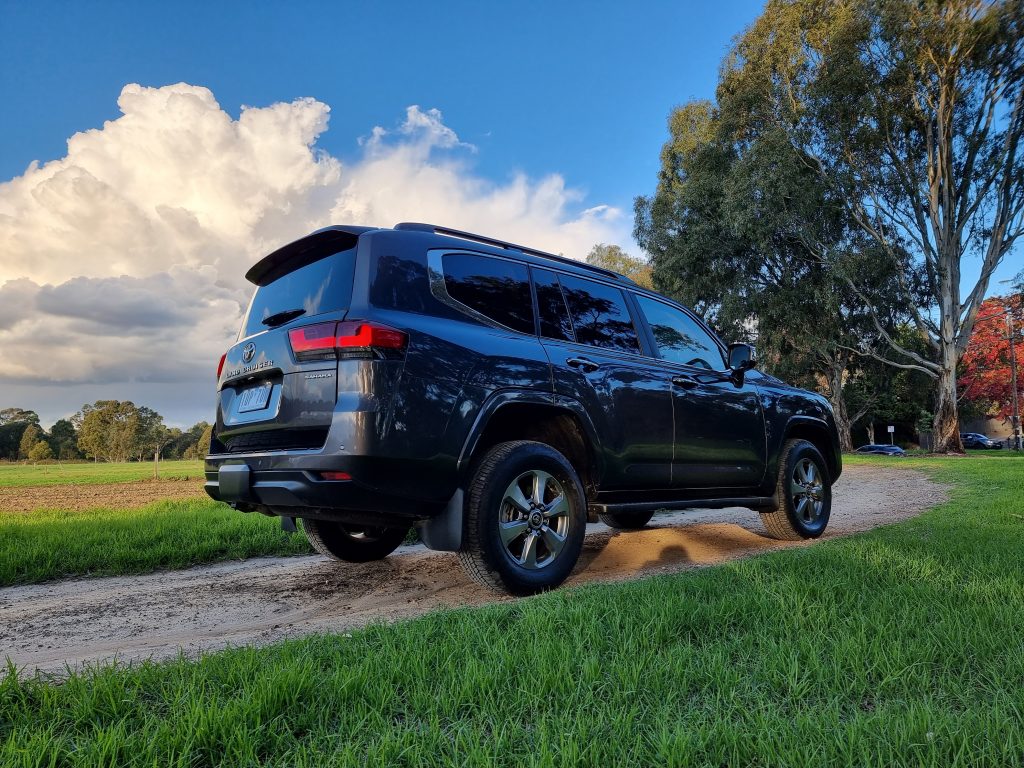 2022 Toyota LandCruiser rear