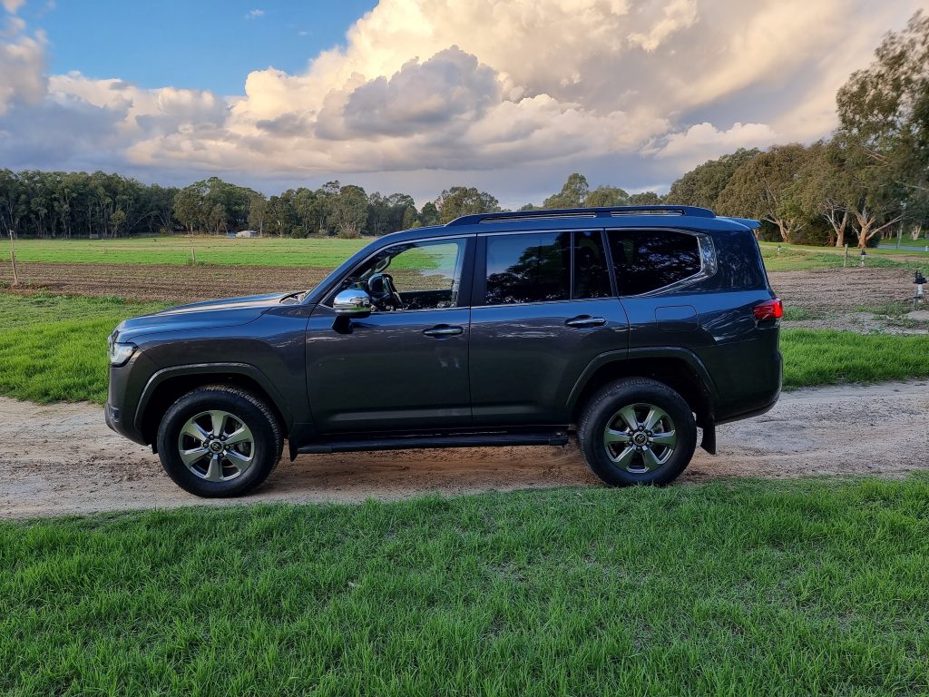 2022 Toyota LandCruiser Sahara side view