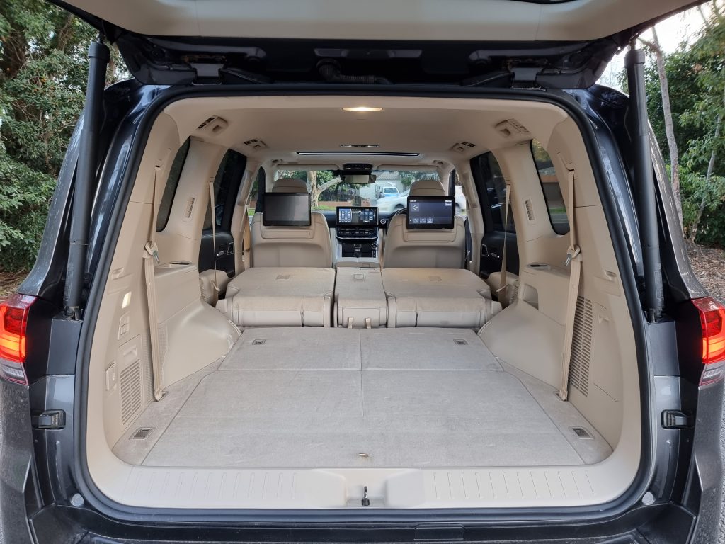 2022 Toyota LandCruiser interior