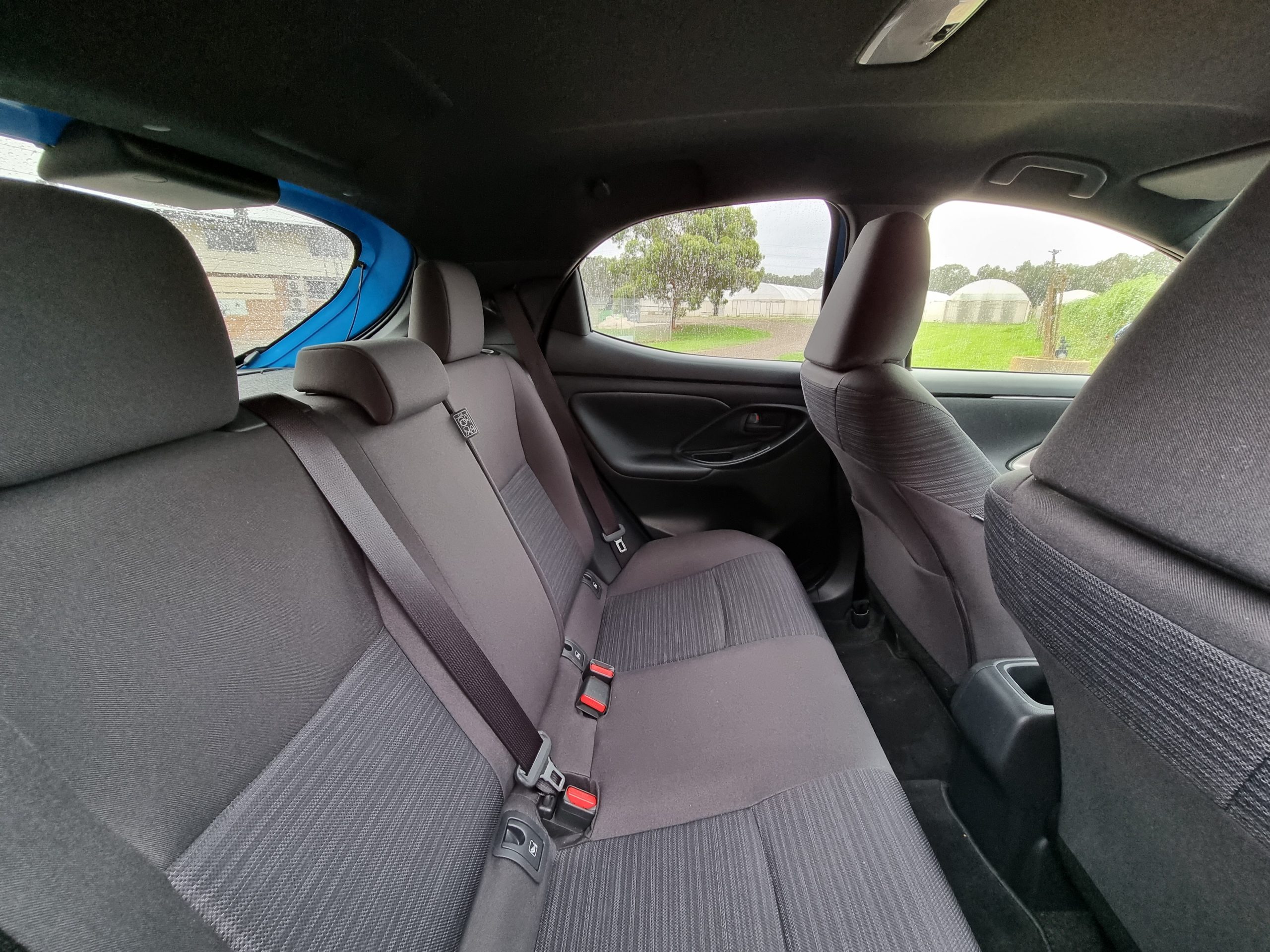 2022 Toyota Yaris SX Hybrid rear seat