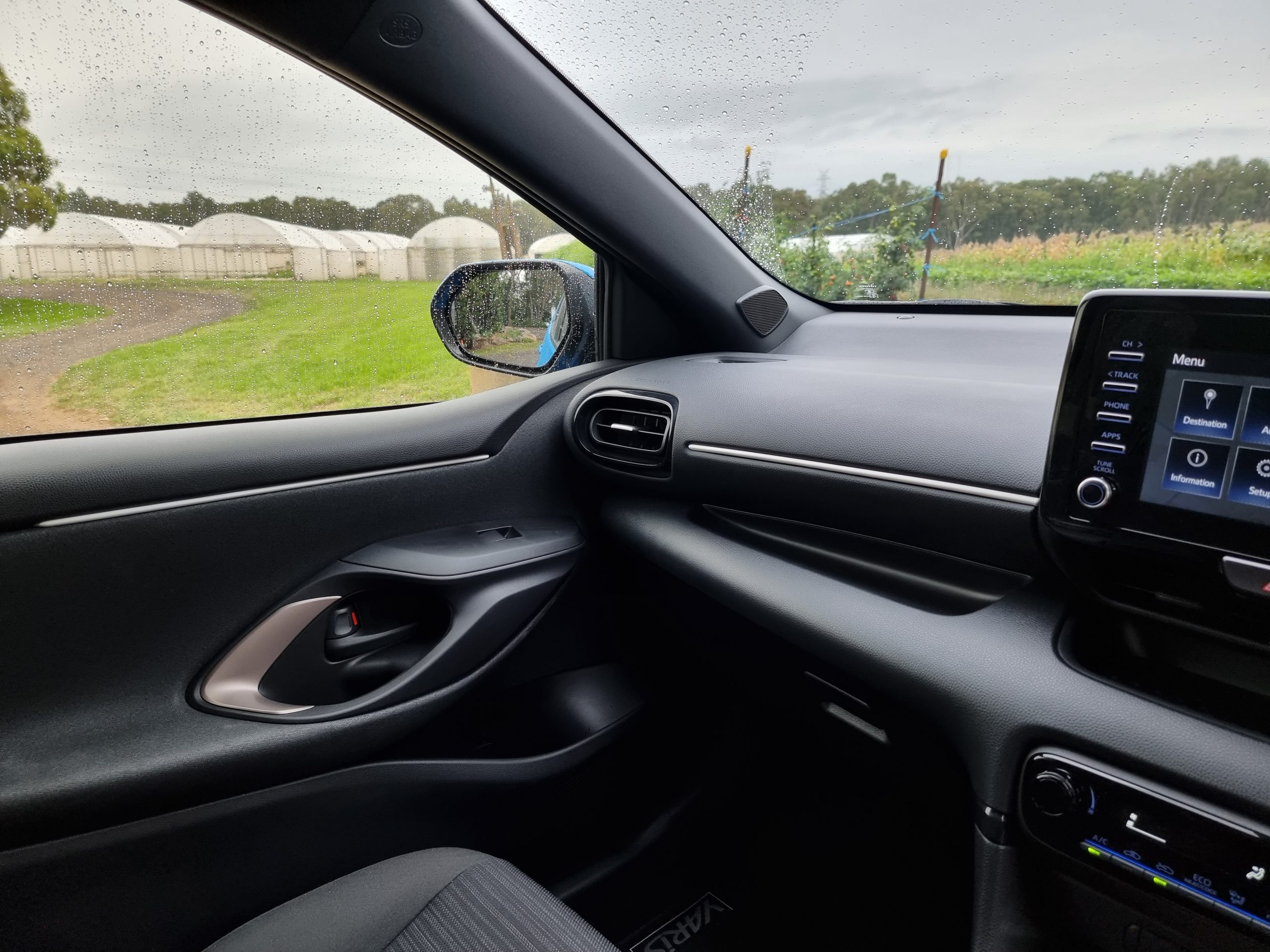 2022 Toyota Yaris SX Hybrid interior