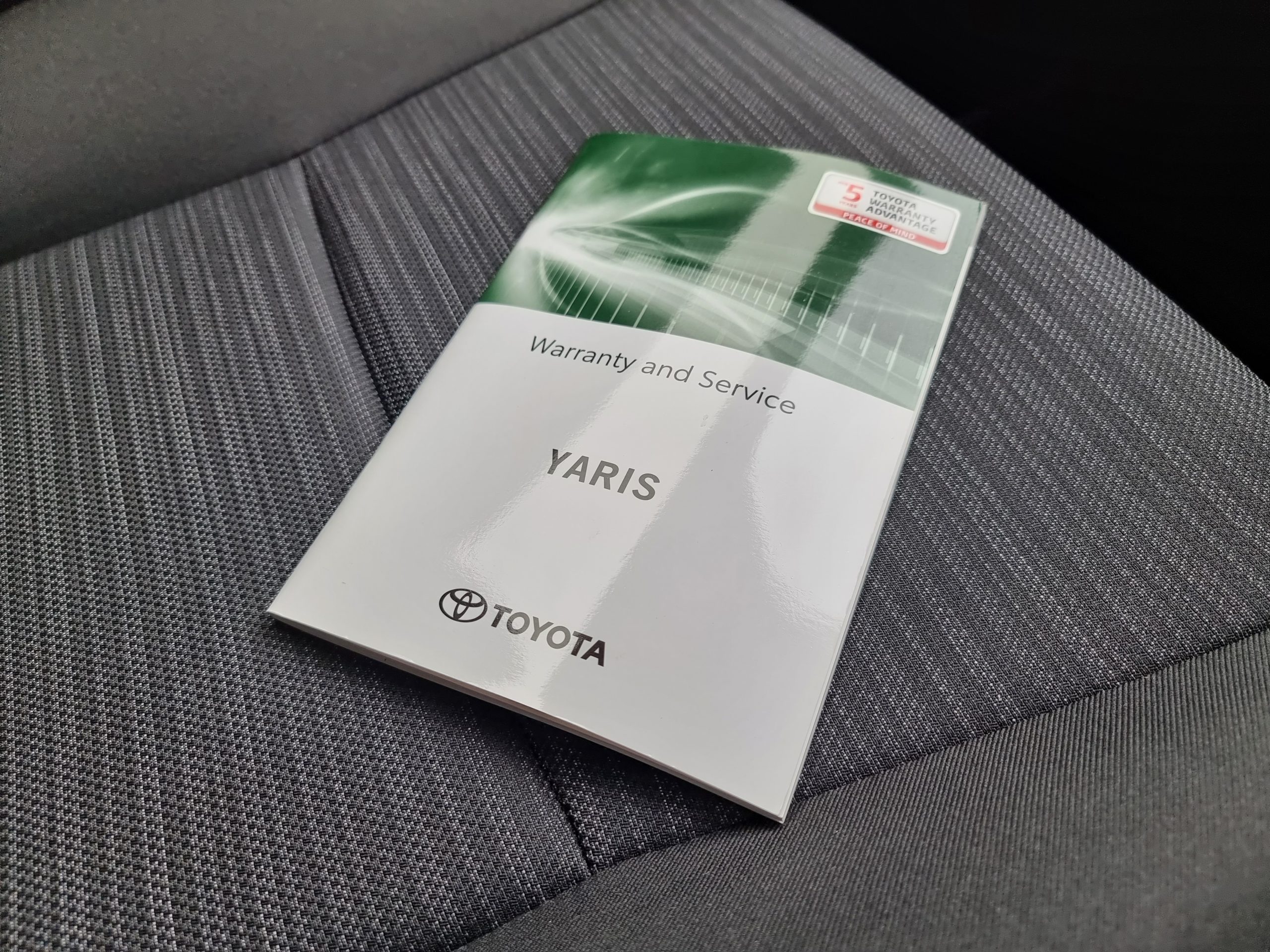 2022 Toyota Yaris SX Hybrid warranty