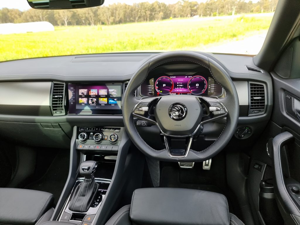 2023 Skoda Kodiaq 132TSI interior