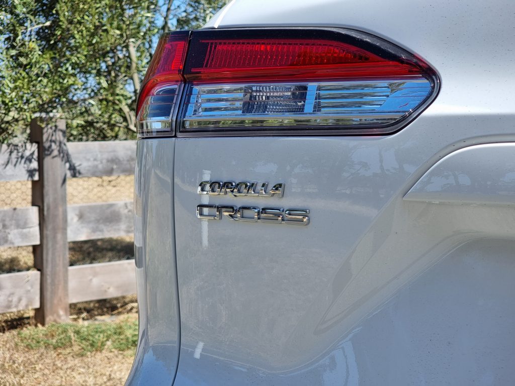 2023 Toyota Corolla Cross rearwhite