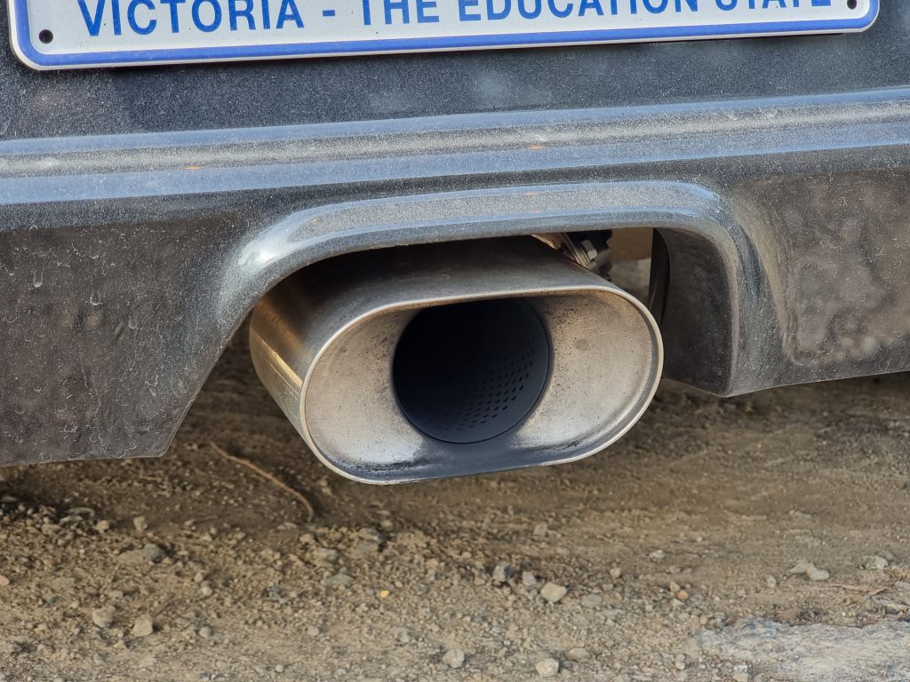 2023 Toyota GR Corolla exhaust