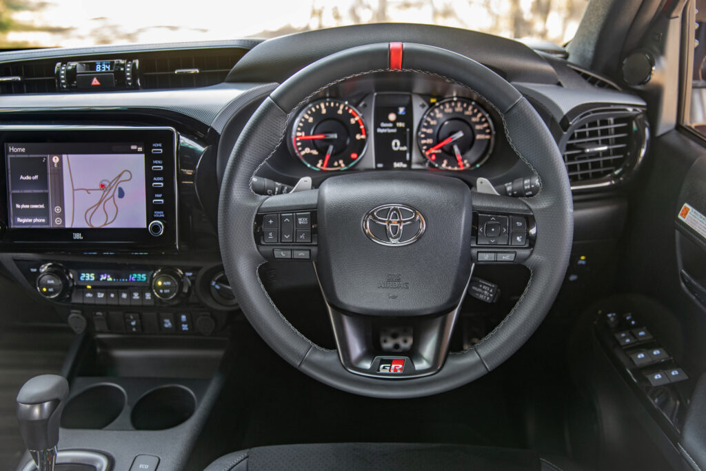 2023 Toyota HiLux GR Sport interior