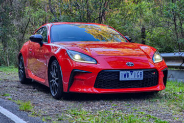 2023 red Toyota GR 86 front