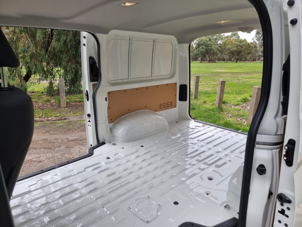 2023 Toyota HiAce load bay