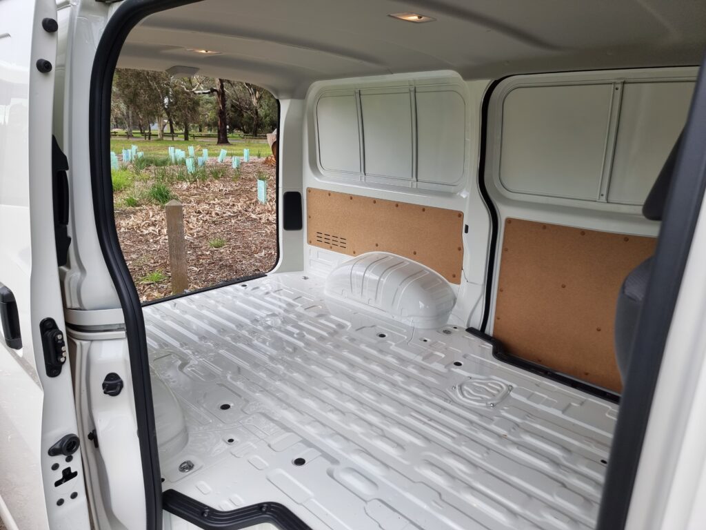 2023 Toyota HiAce load bay