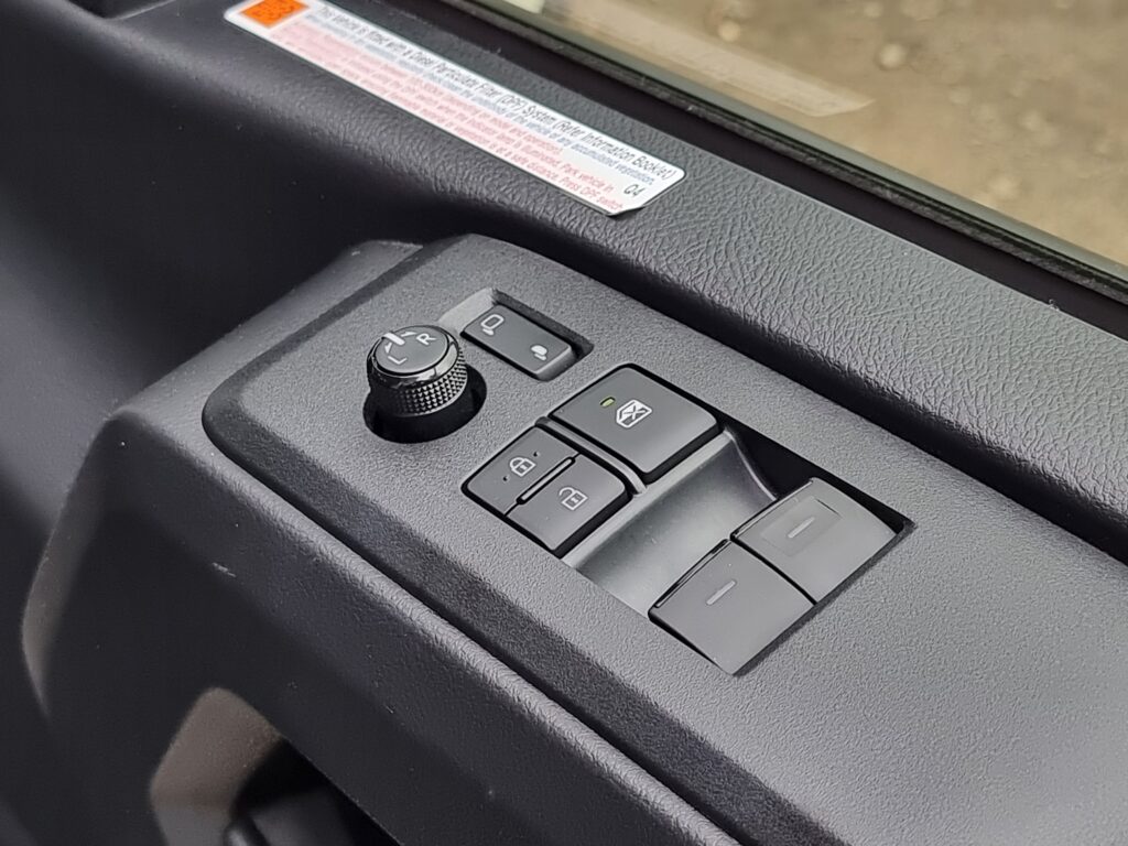 2023 Toyota HiAce interior