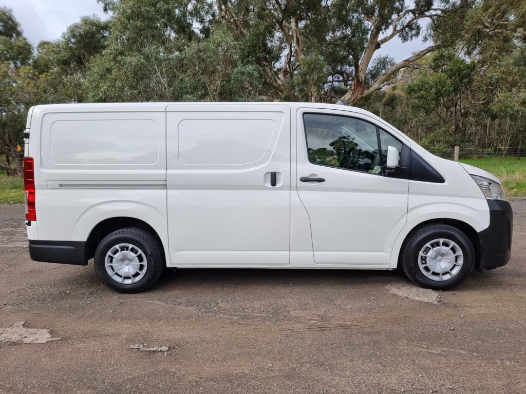 2023 Toyota HiAce side