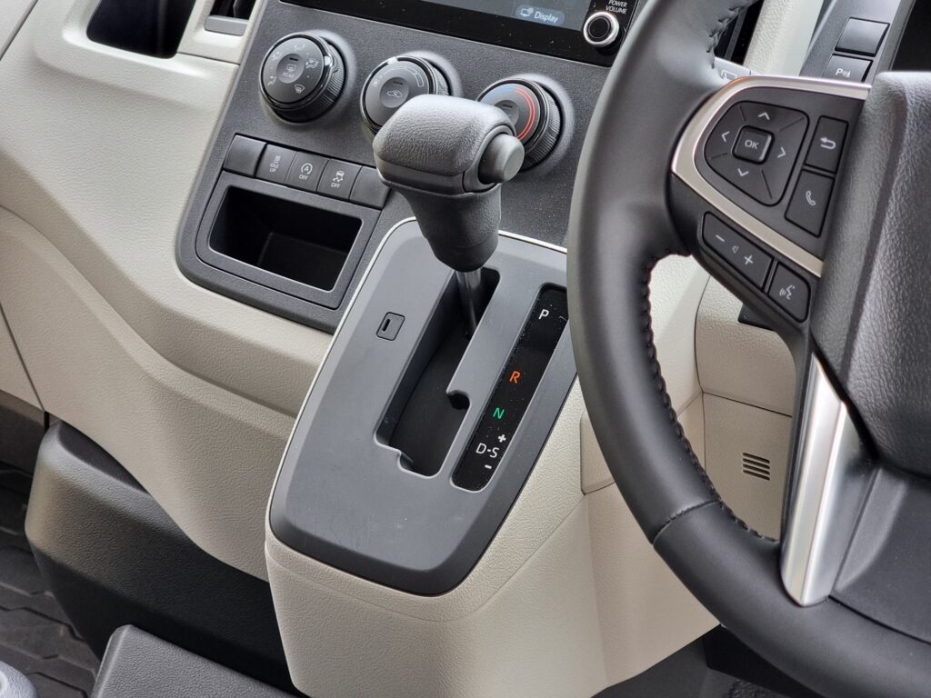 2023 Toyota HiAce interior