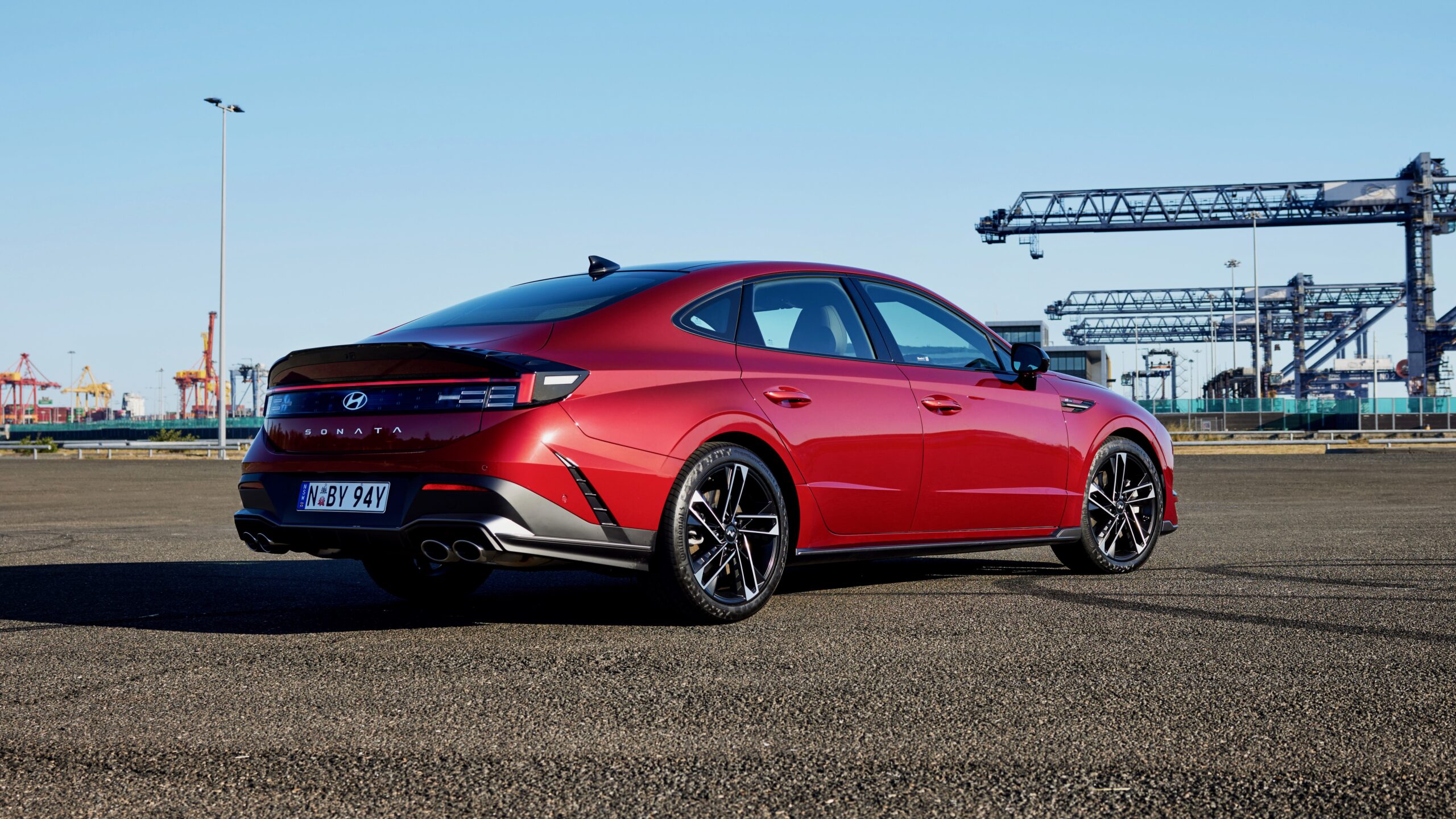 2024 Hyundai Sonata N Line rear side