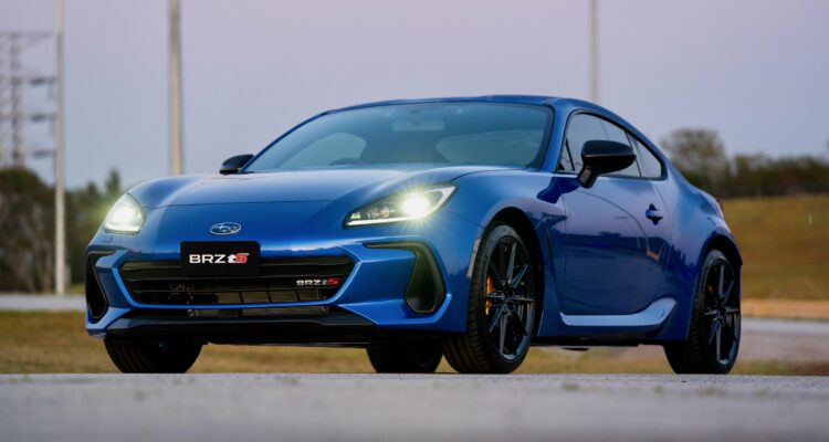 2024 Subaru BRZ tS front 3/4