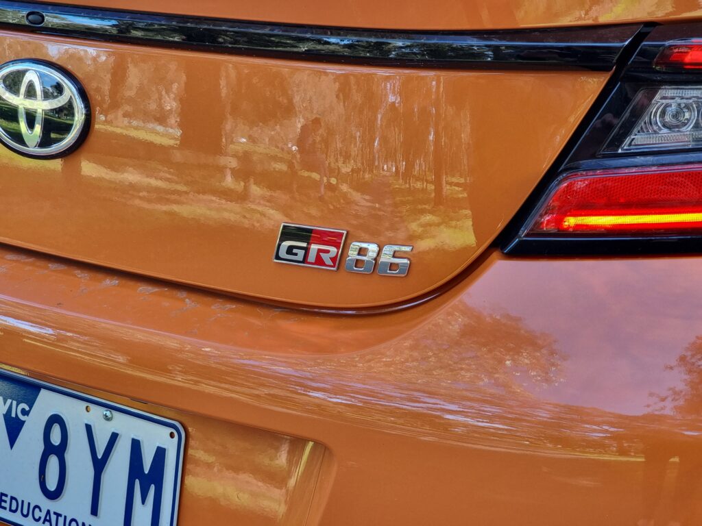 2023 Toyota GR86 rear