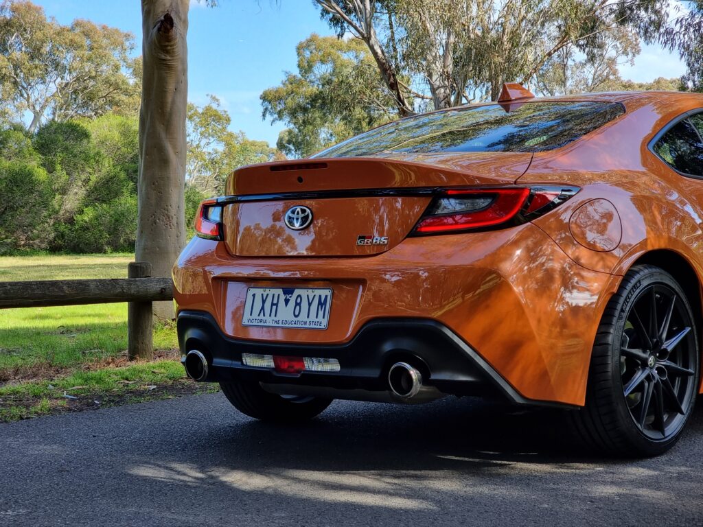 2023 Toyota GR86 rear