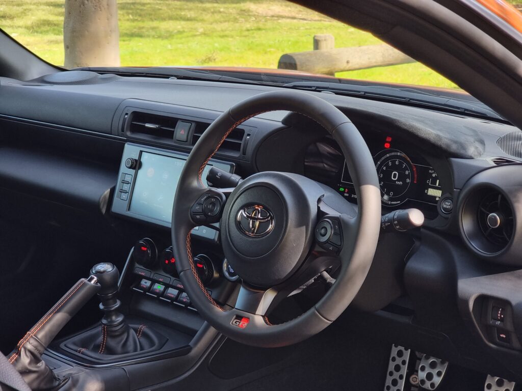 2023 Toyota GR86 interior