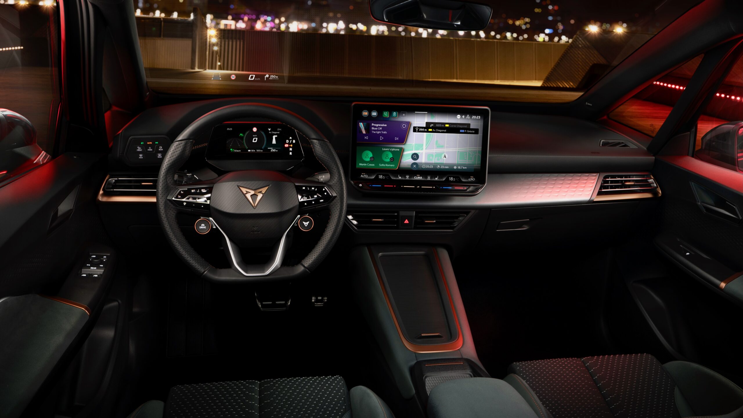 2025 Cupra Born VZ cabin