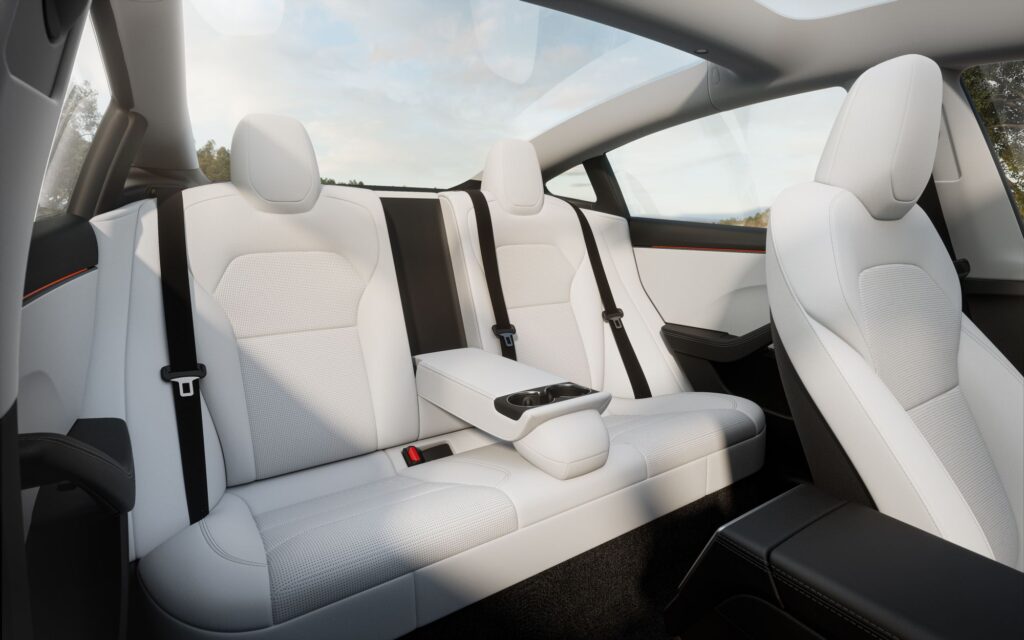 2024 Tesla Model 3 seat