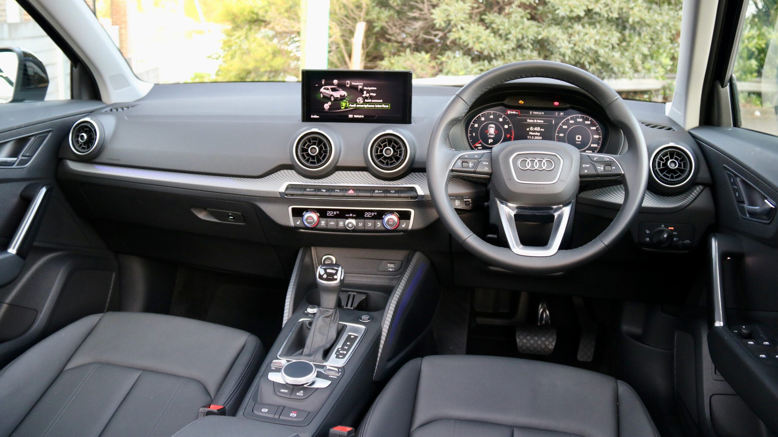 2024 Audi Q2 35 TFSI cabin