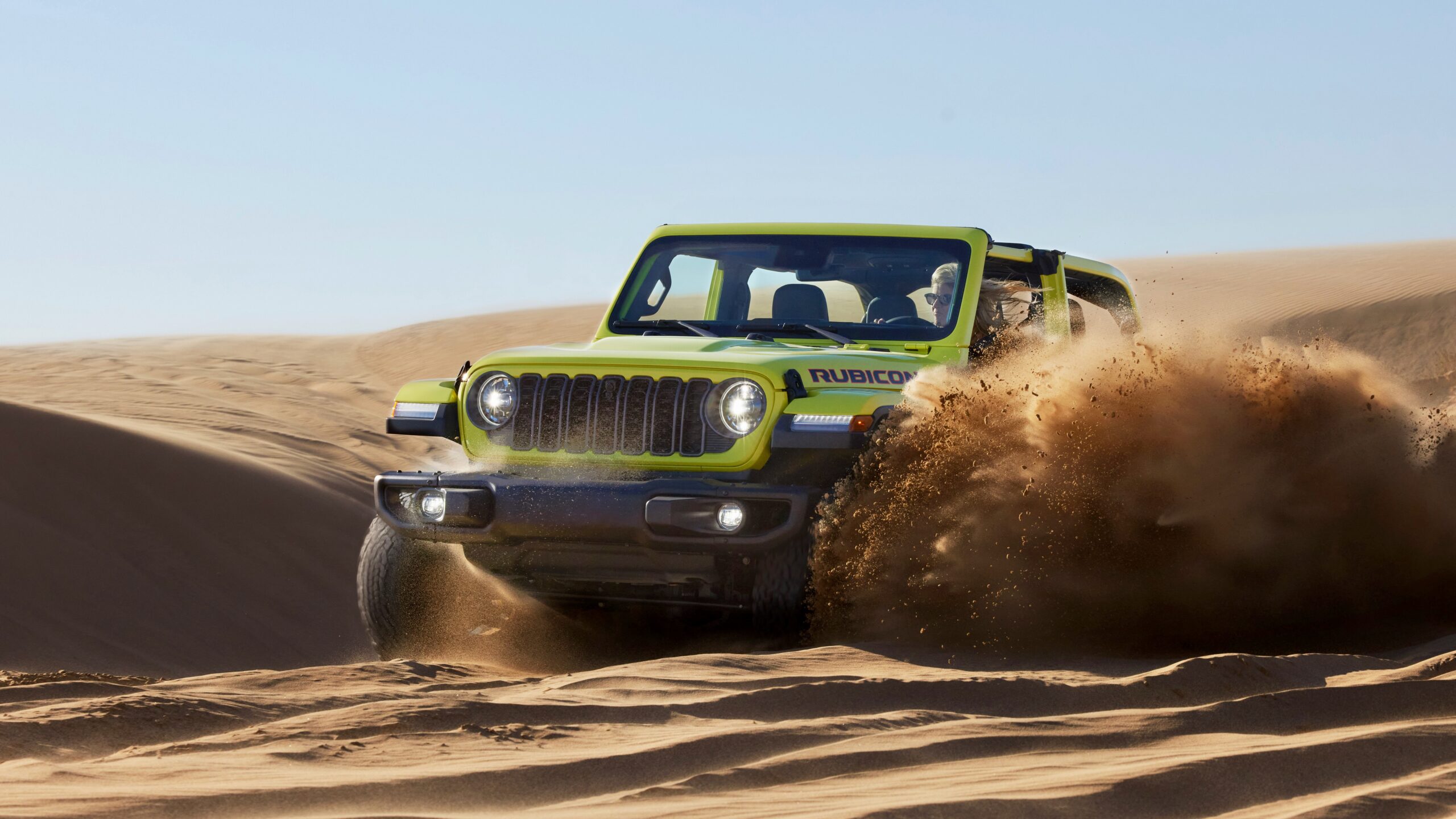 2024 Jeep Wrangler off-road sand