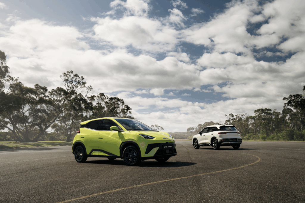 BYD Atto 1 and Atto 2